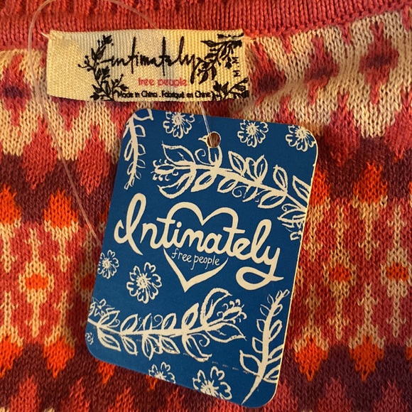 NWT Free People Intimately Winter Warmer Lotus Rose Bodysuit - M - Picture 10 of 14